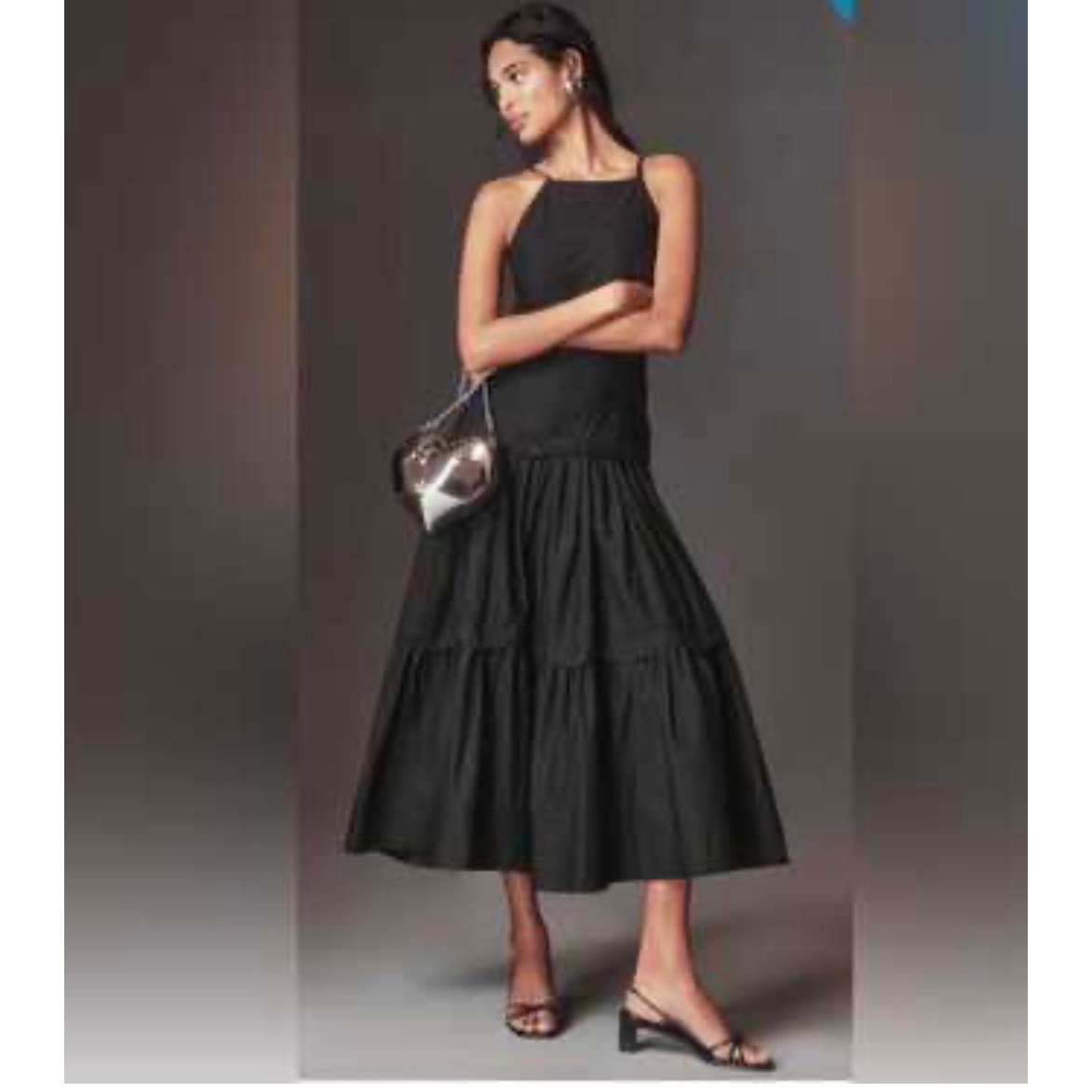 Maeve by Anthropologie Dress Black Size XS