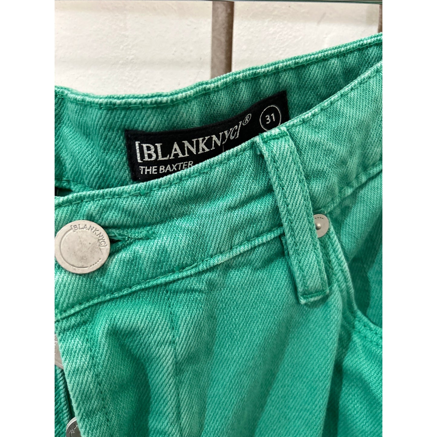 Blank NYC Denim Green Size 31