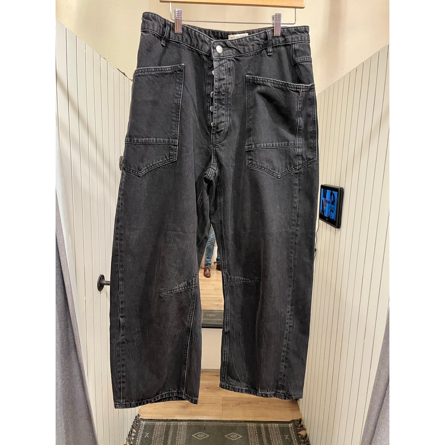 We The Free Moxie Pull-On Barrel Jeans