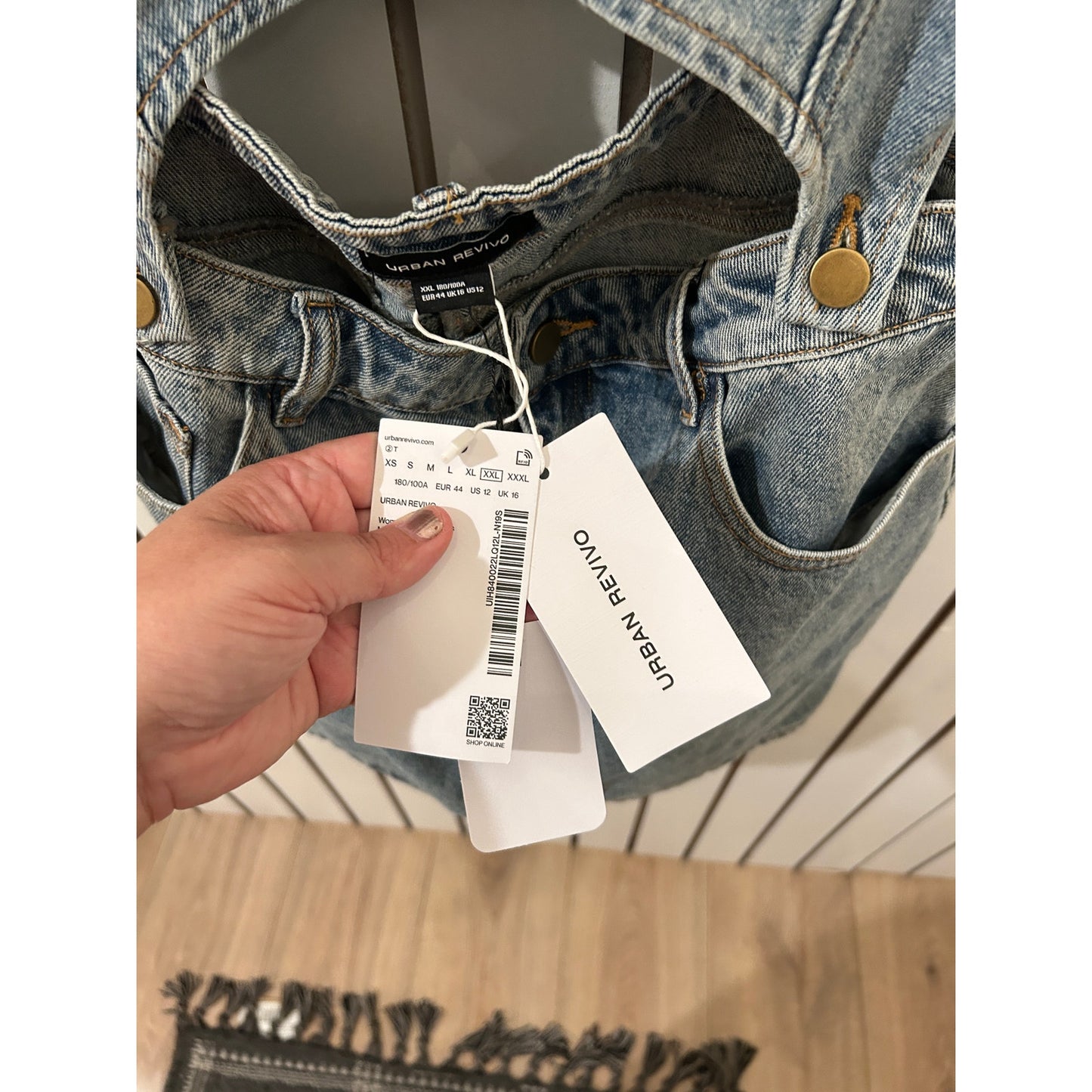 Urban Revivo Denim Dress Size XXL