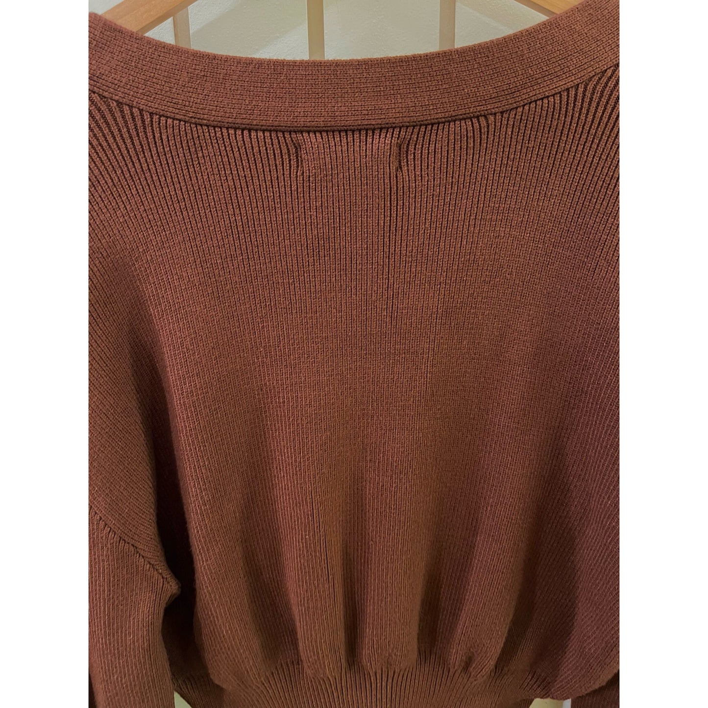 Urban Revivo Brown Gold Button Cardigan