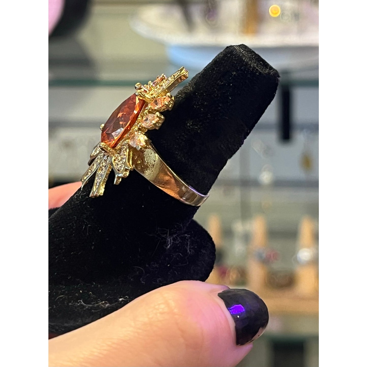 Citrine Ring Size 7
