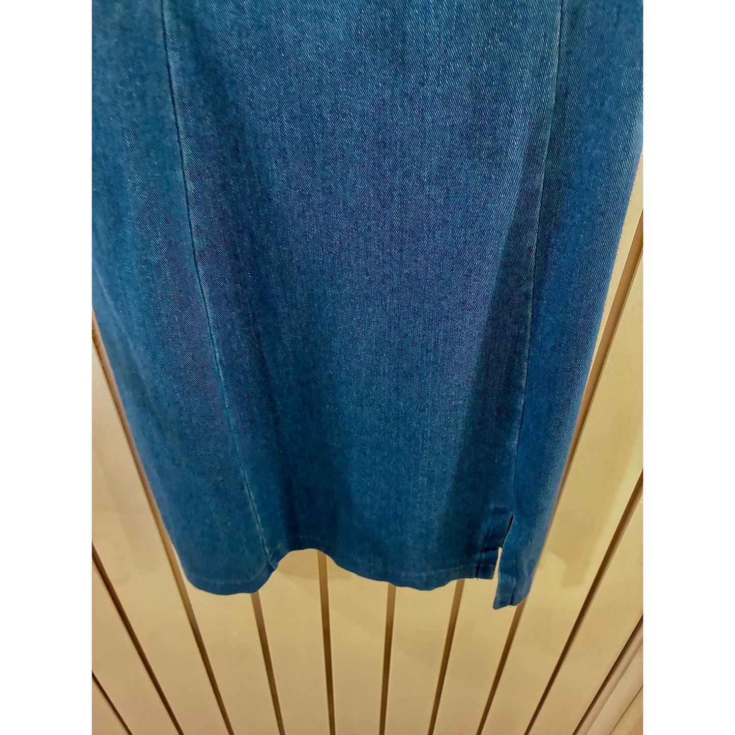 Susana Monaco Denim Dress Size L runs small