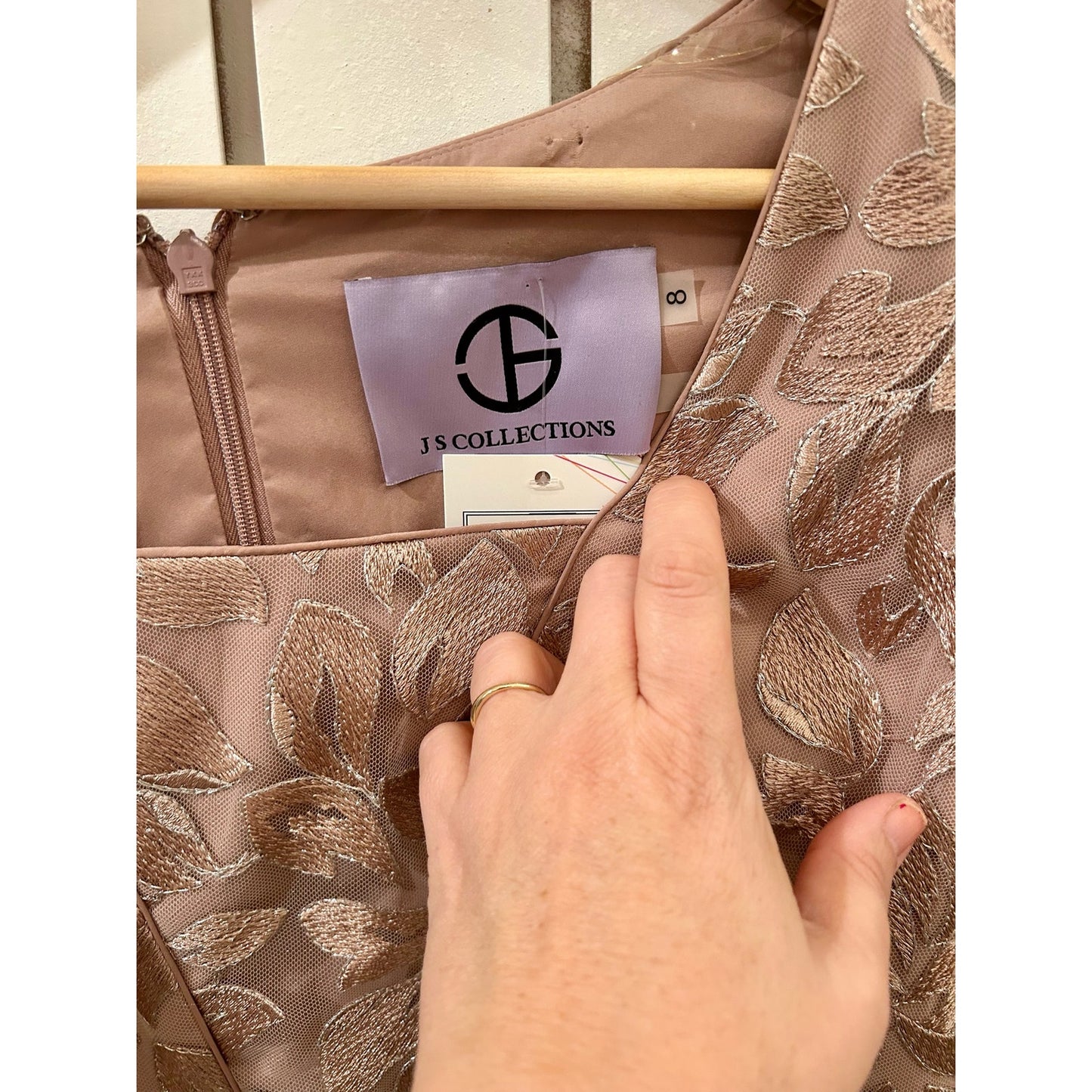 JS Collections Dress Size 8