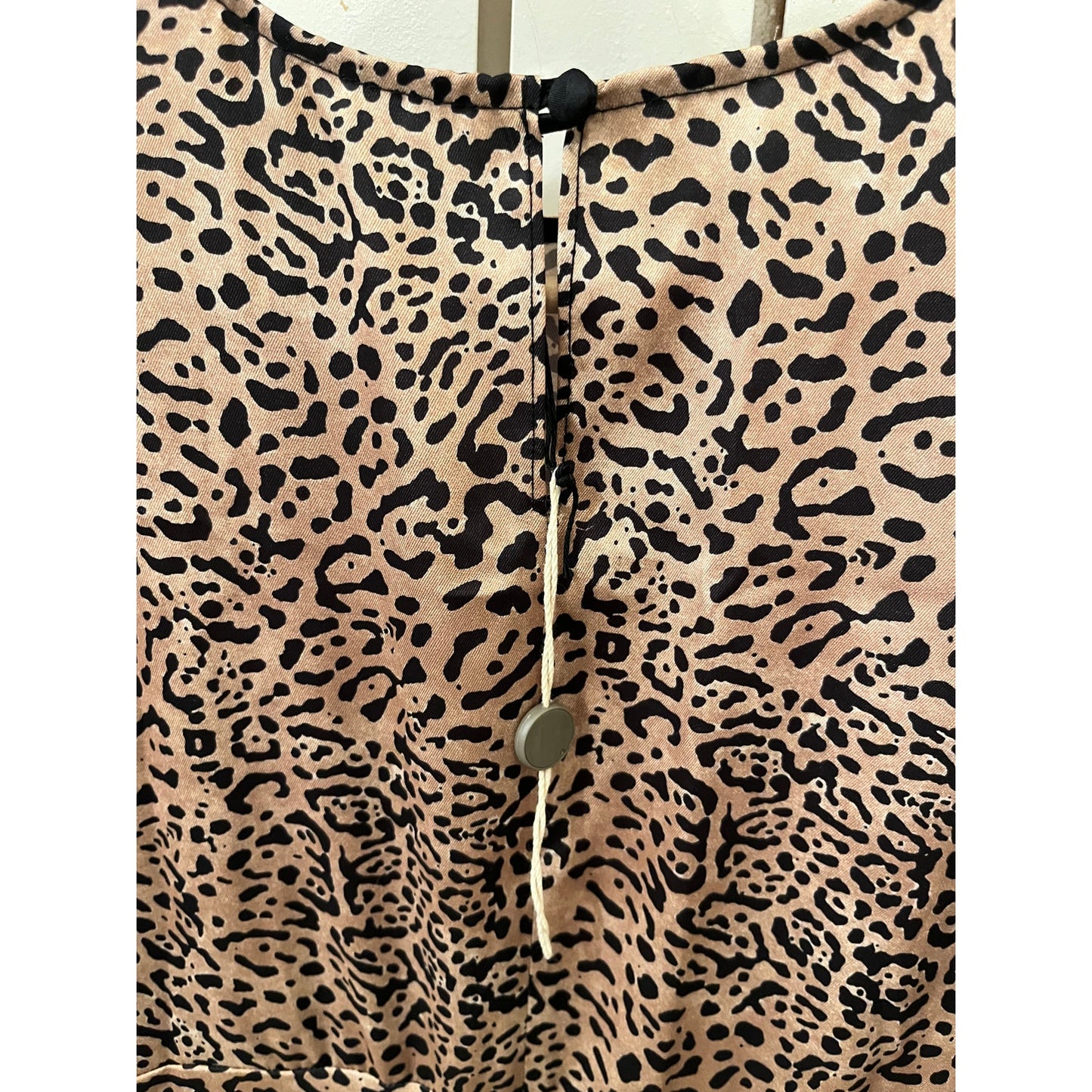 Wandering Dress Leopard Print Size 40 (US 4) NWT
