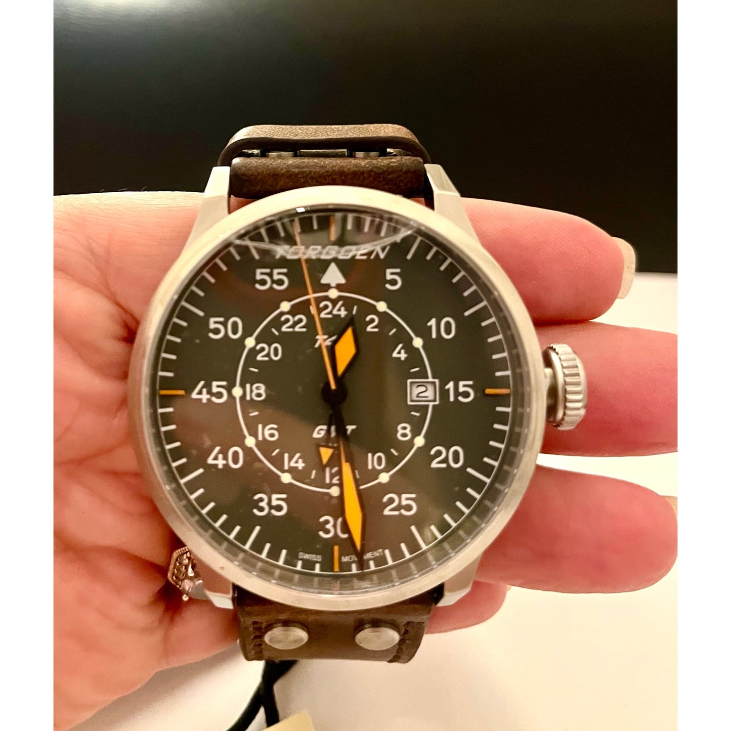 Torgoen Watch T47 Jumbo Grey
