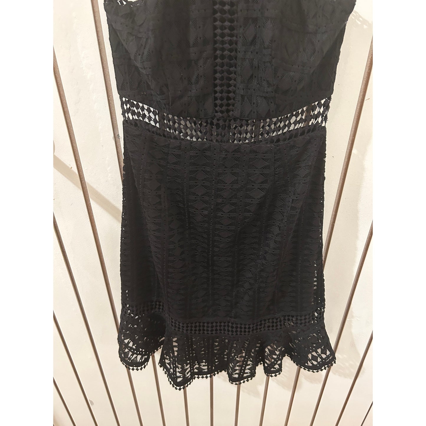 NSR Black Lace Dress Size S