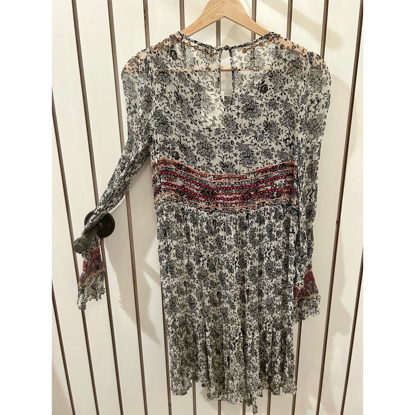 Anthropologie Gisela Beaded Tunic Size 2