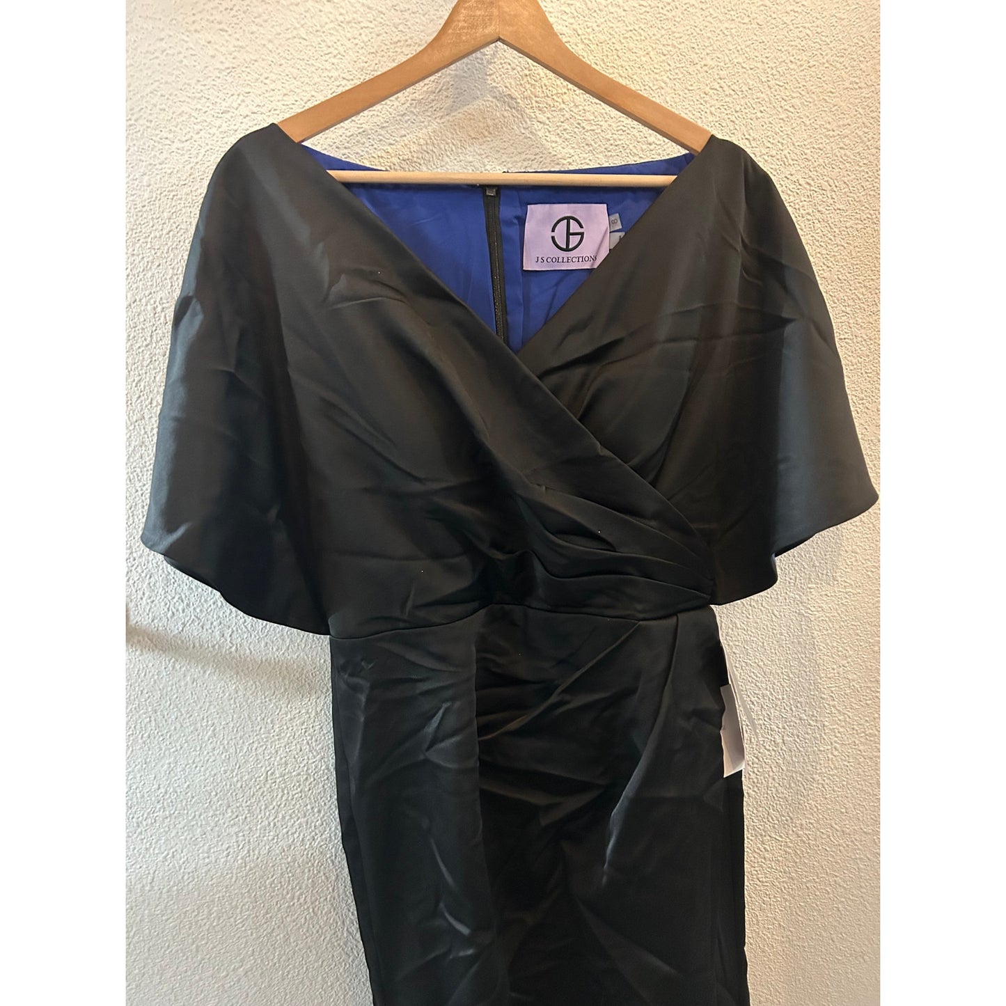JS Collection Black Dress Size 8