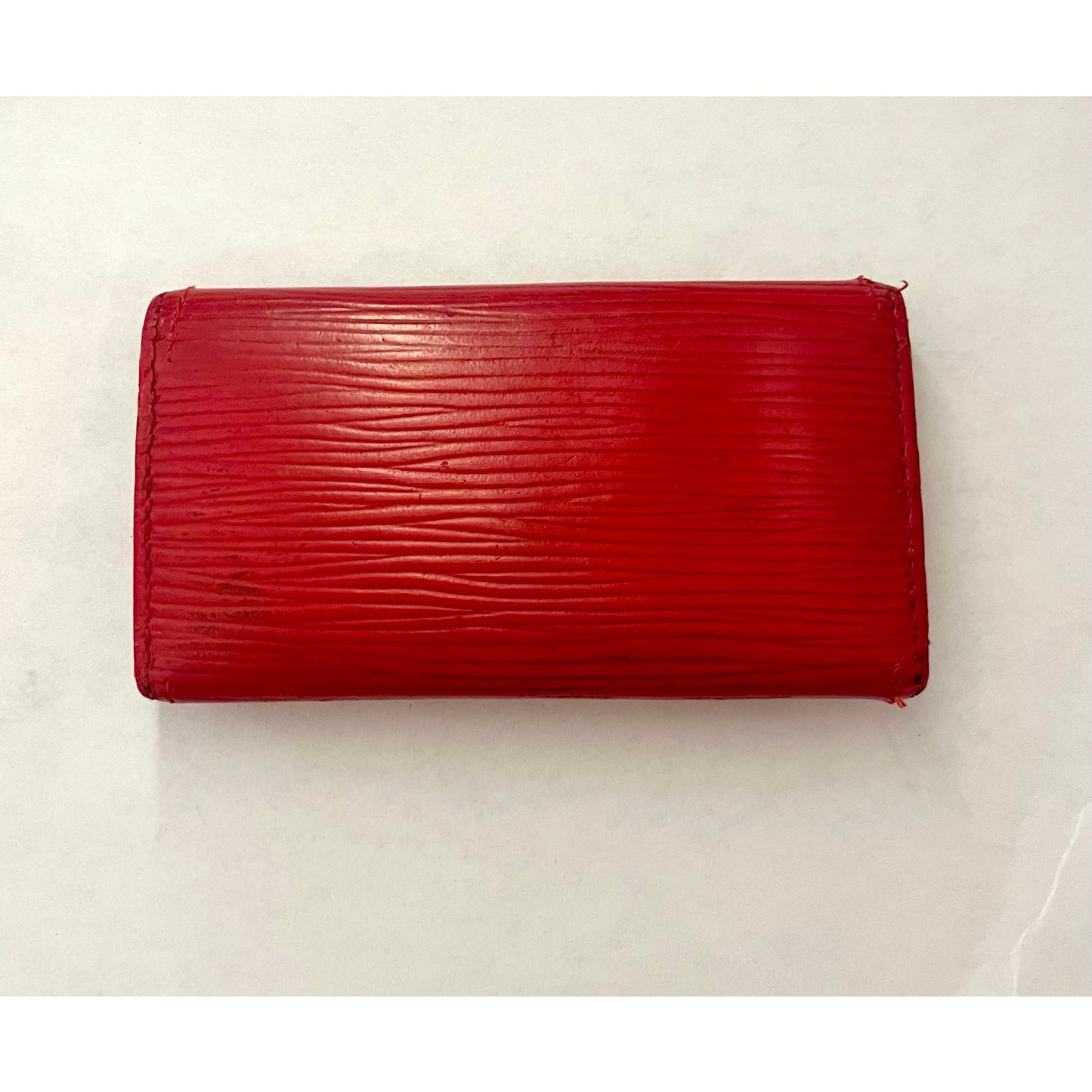 Louis Vuitton Red Epi Key Holder