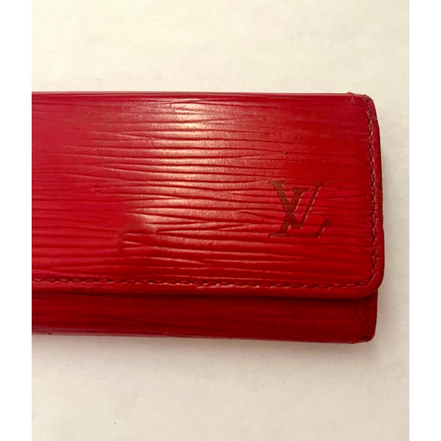 Louis Vuitton Red Epi Key Holder