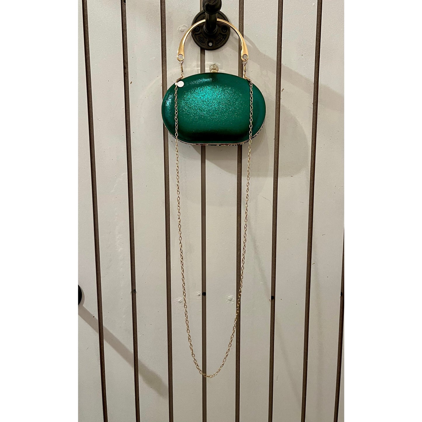 Ramla Evening Bag Green