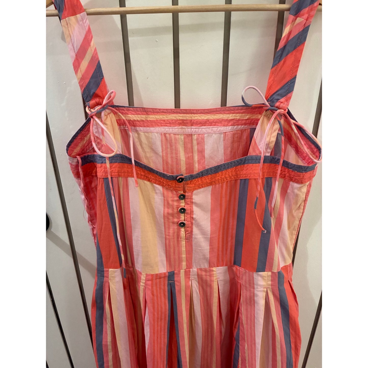 Free People Primavera Striped Dress Size L