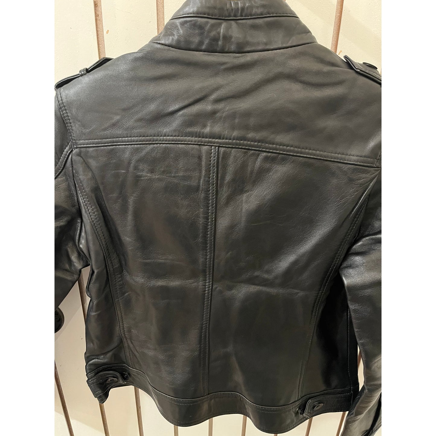 Decrum Genuine Leather Jacket Tavares Women Black - M