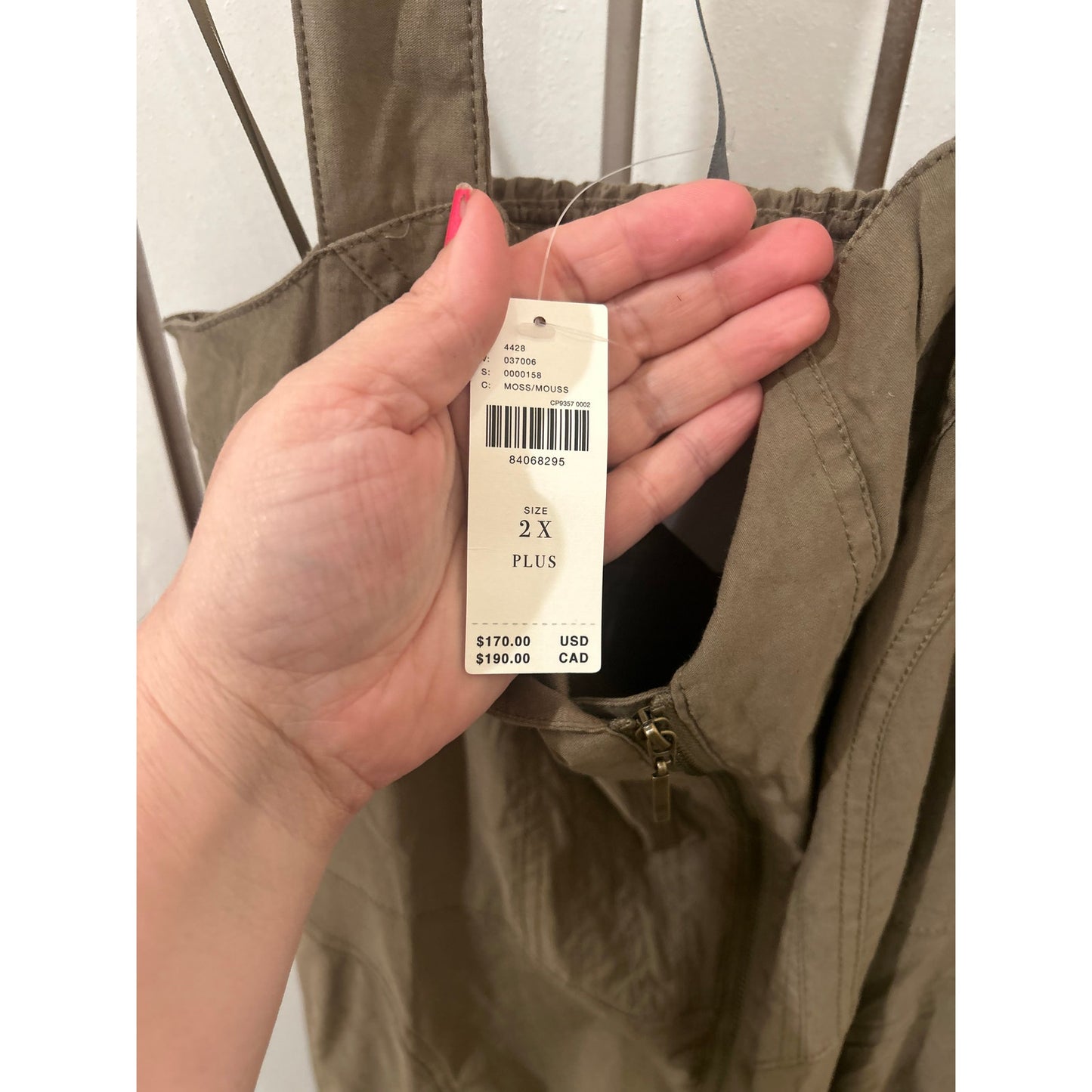 Anthropologie Zip-Front Corset Dress Size 2x