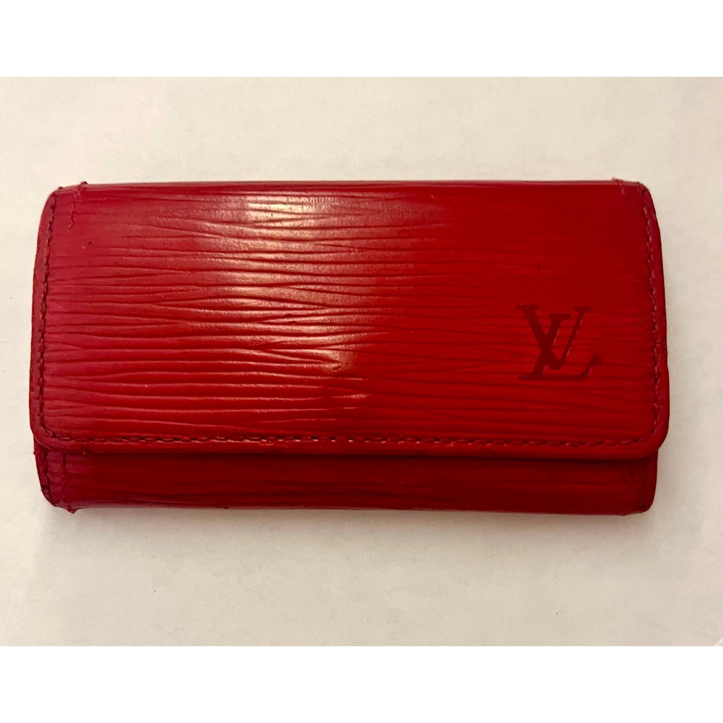 Louis Vuitton Red Epi Key Holder