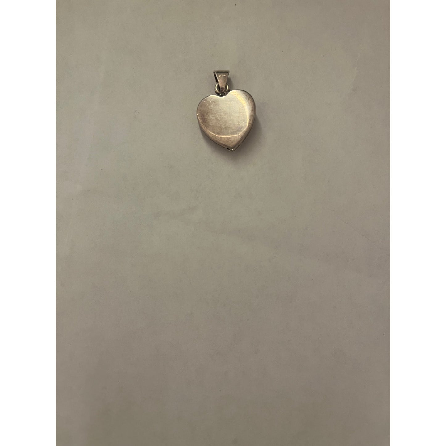 Sterling Silver Jesus Heart