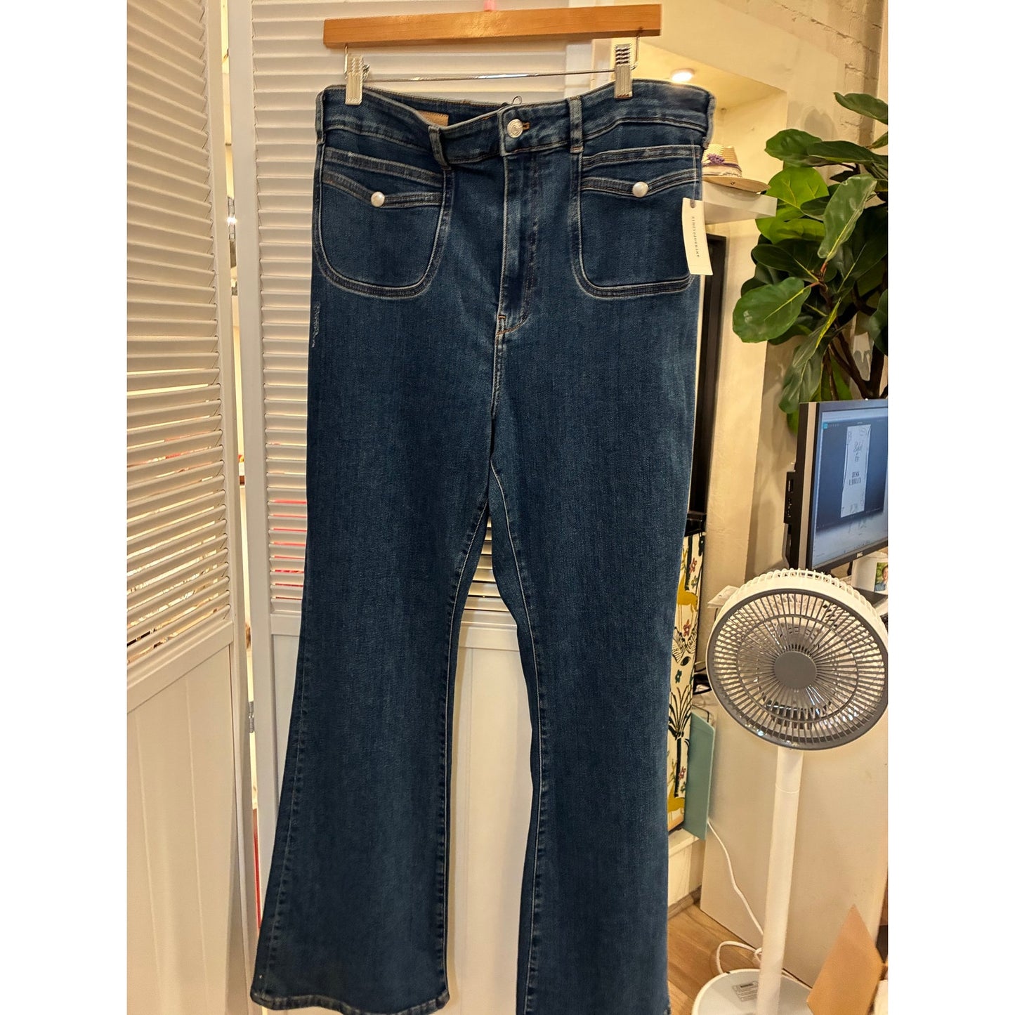 Anthropologie Pilcro Denim Jeans Size 34 NWT