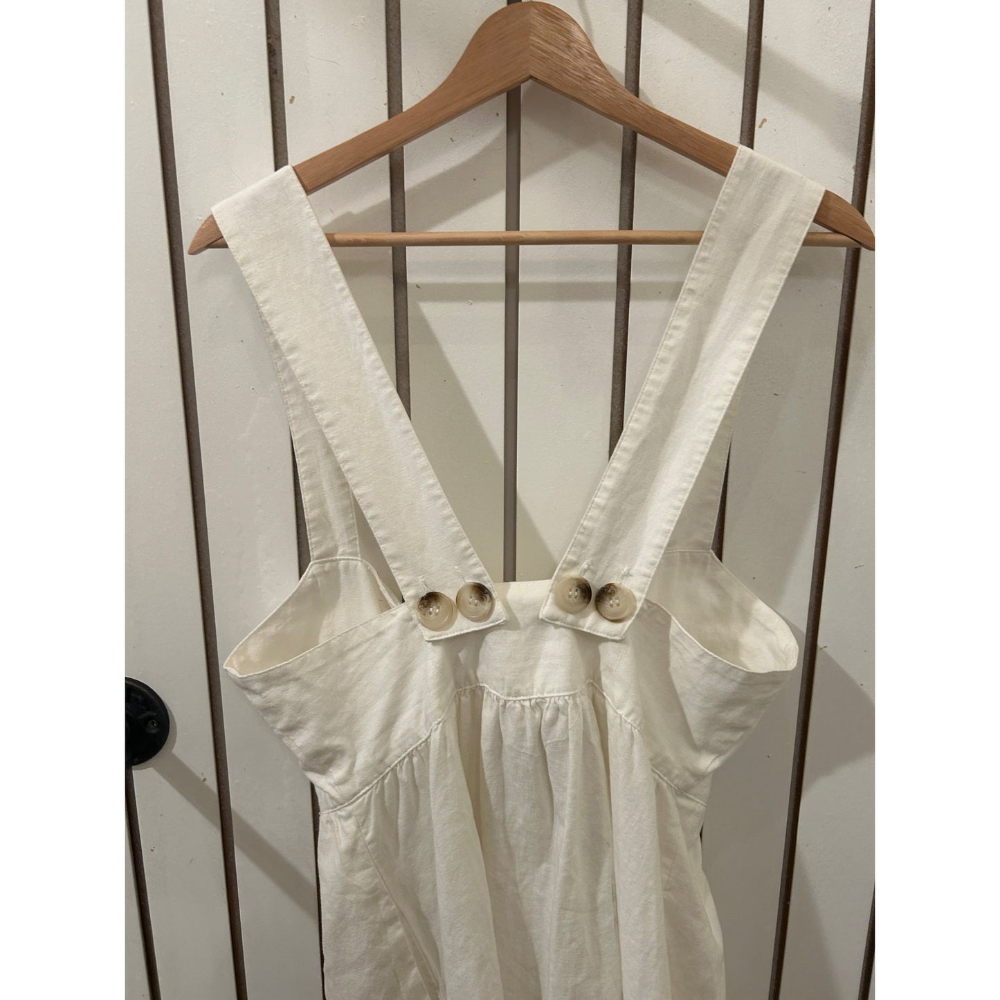 Free People Carolina Linen Dress Size 12