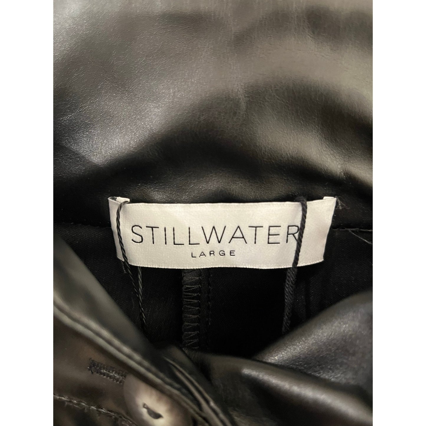 Stillwater Vegan Leather Pants Size L