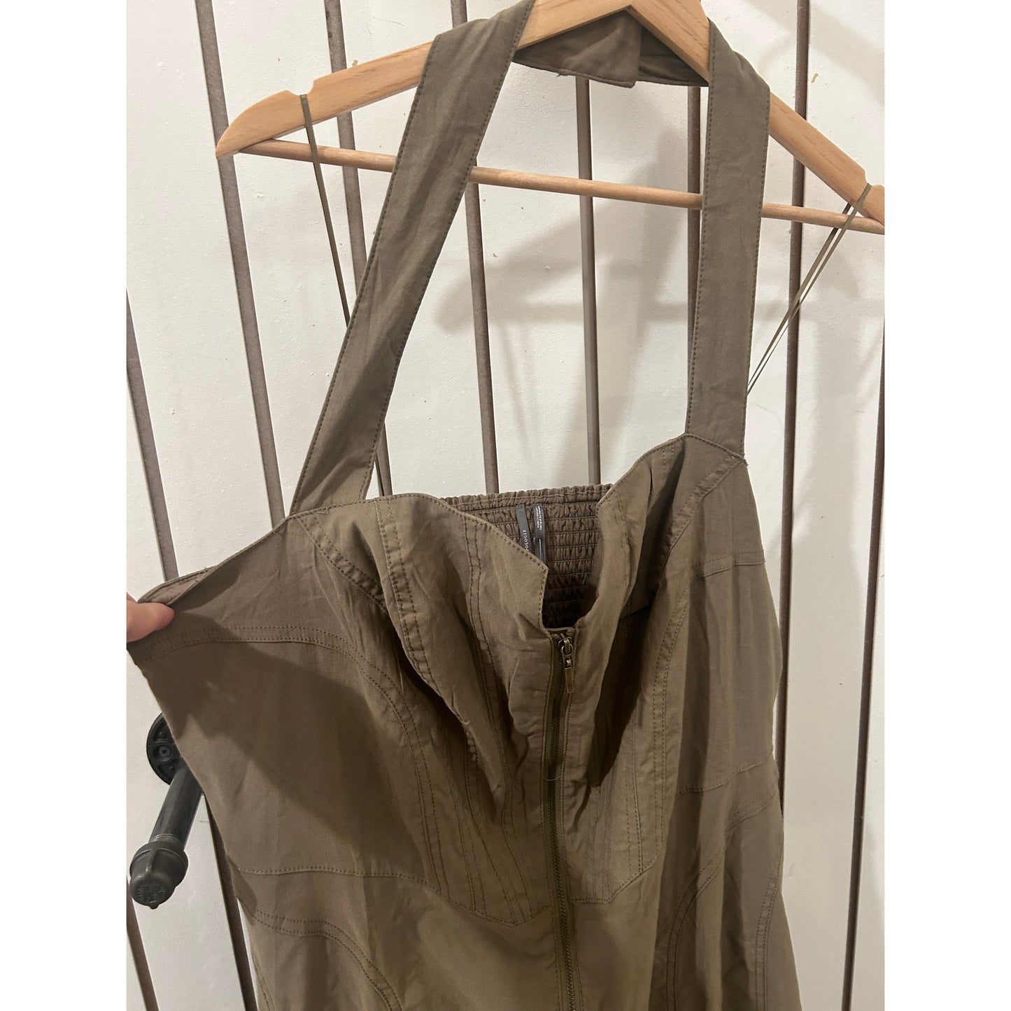 Anthropologie Zip-Front Corset Dress Size 2x