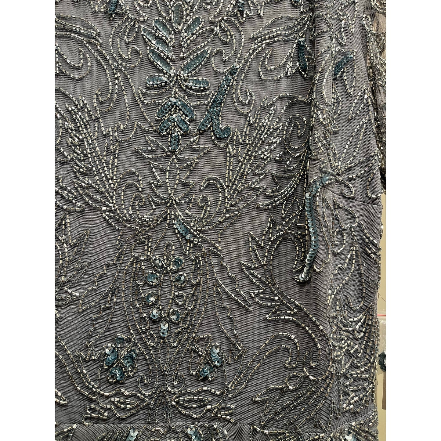 Pissaro Nights Dress Grey NWT
