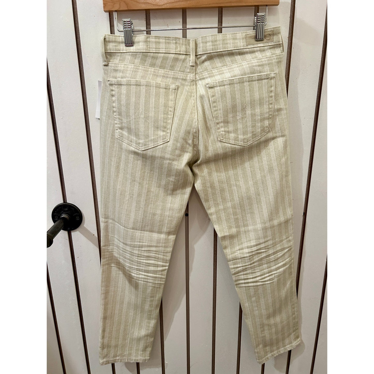 Adriano Goldschmeid Stripe Jeans NWT