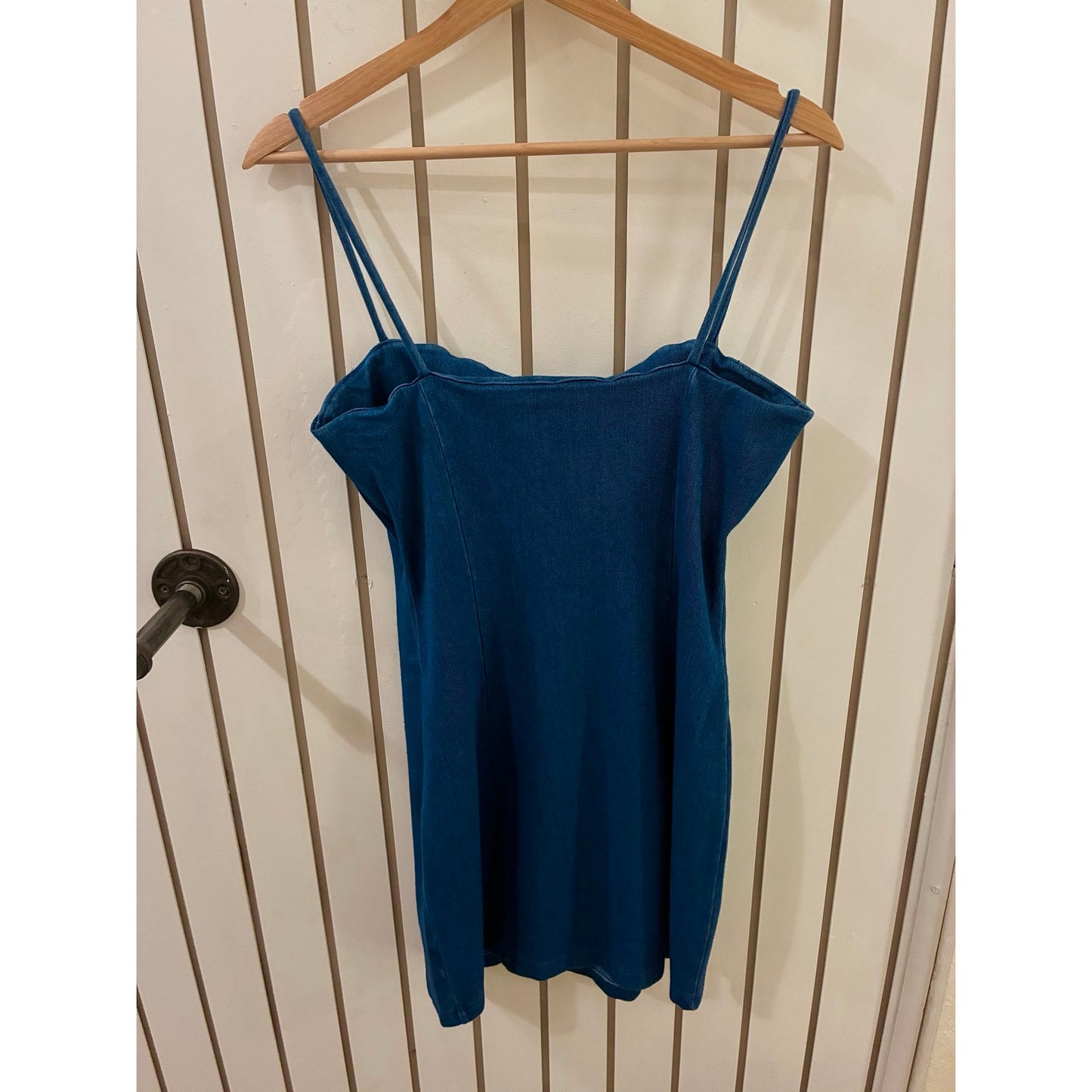 Susana Monaco Denim Dress Size L runs small