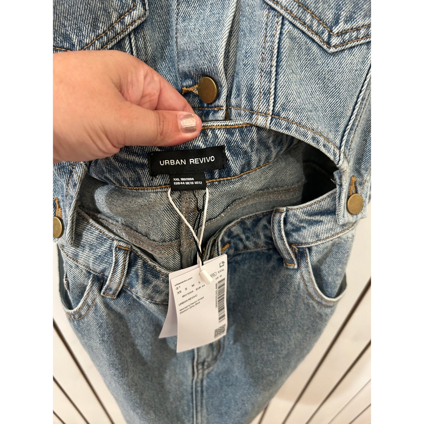 Urban Revivo Denim Dress Size XXL