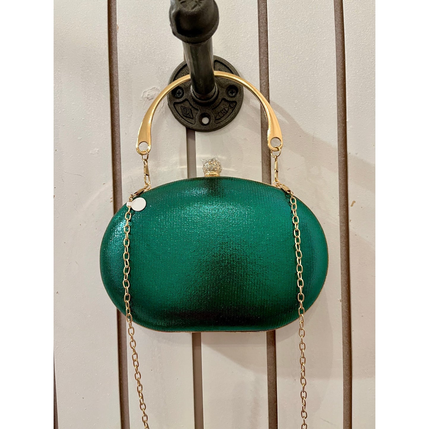 Ramla Evening Bag Green