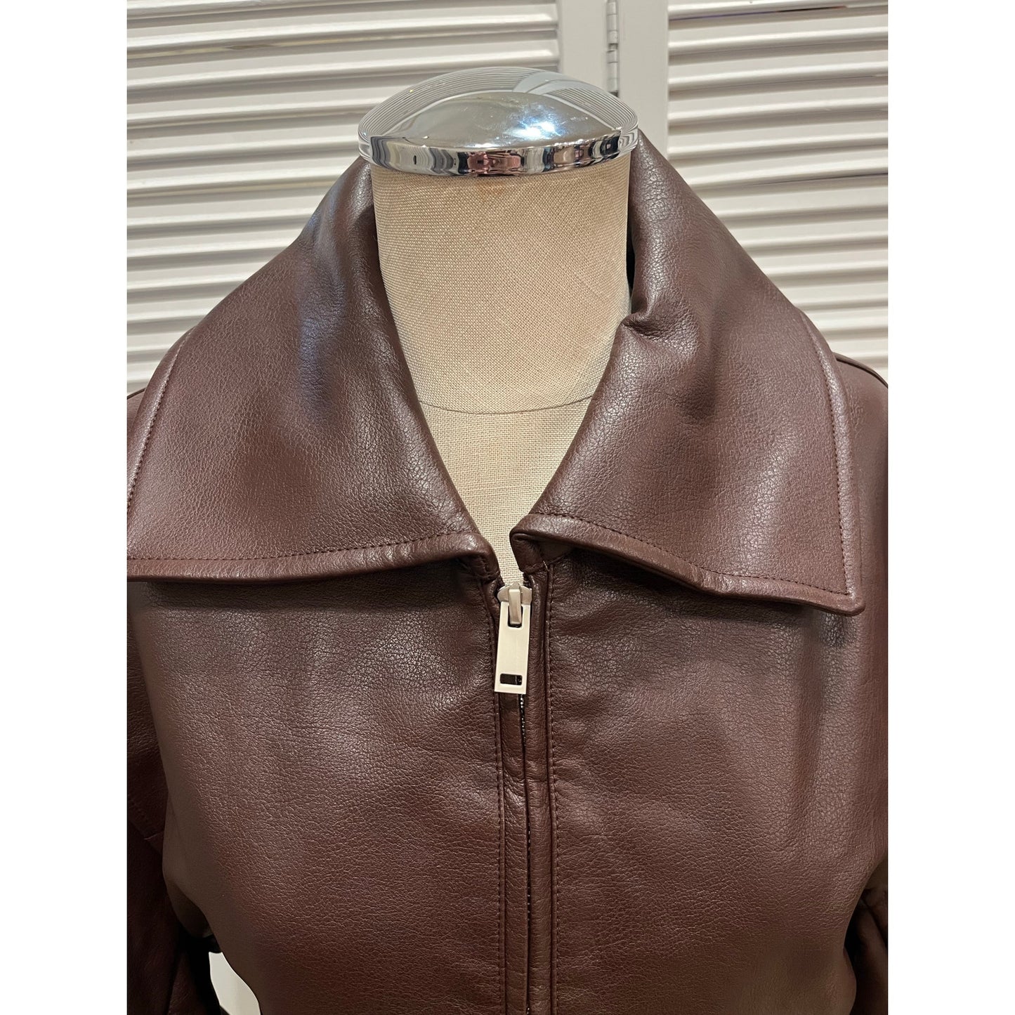 Urban Revivo Faux Leather Jacket