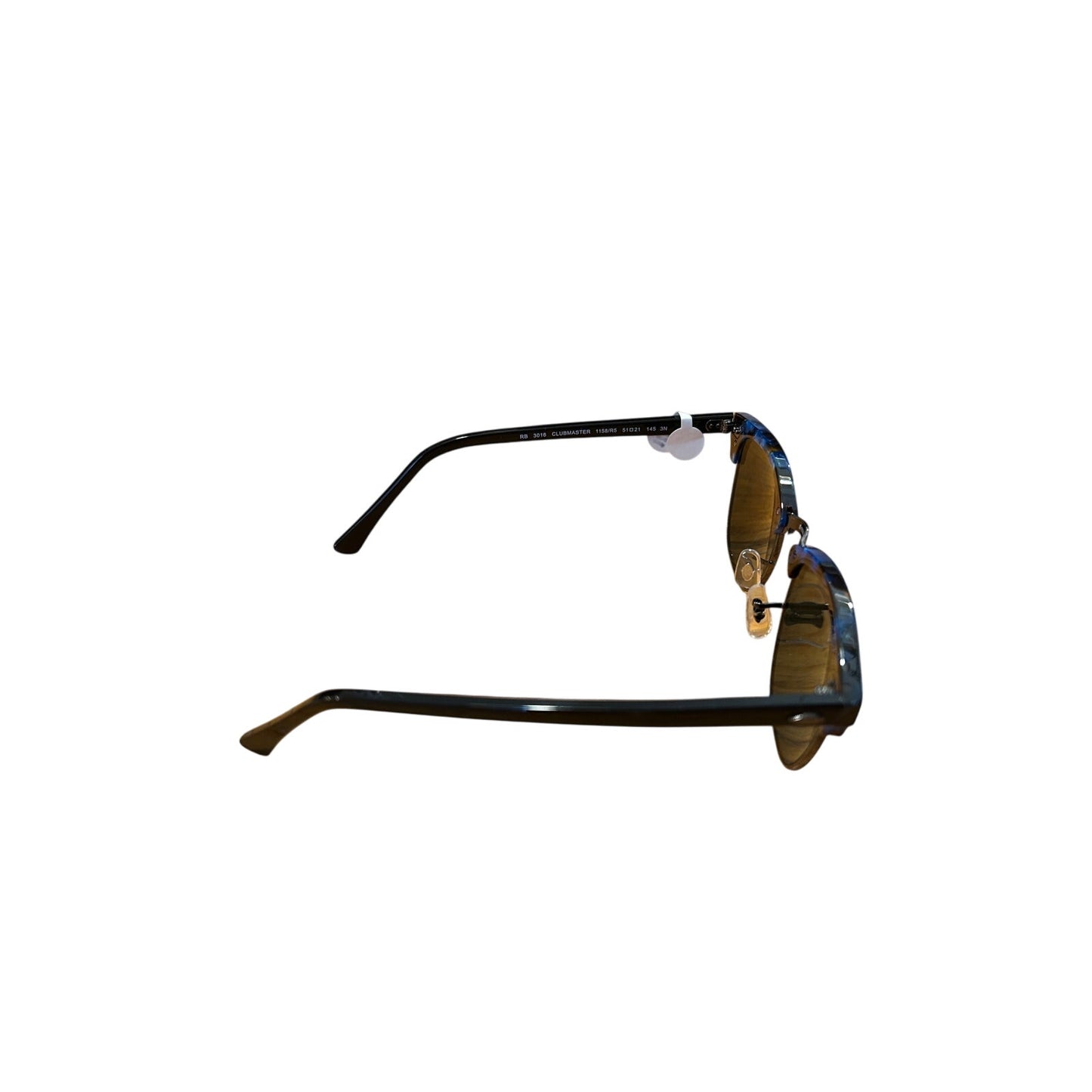 Ray-Ban Clubmaster Sunglasses in Fleck Blue Green Lenses Brand New