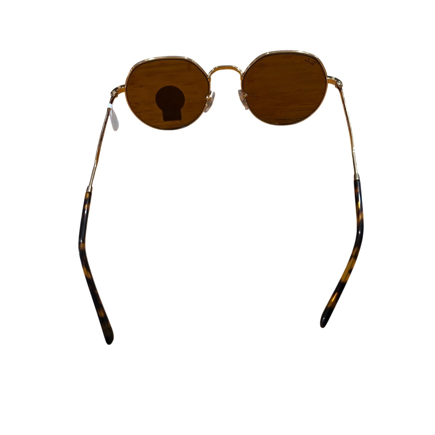 Ray-Ban Jack Sunglasses Gold Rim Brown Lenses