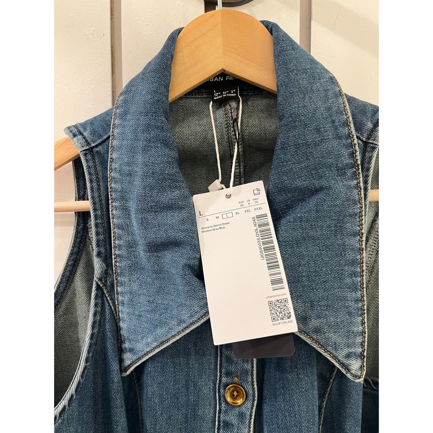 Urban Revivo Denim Dress