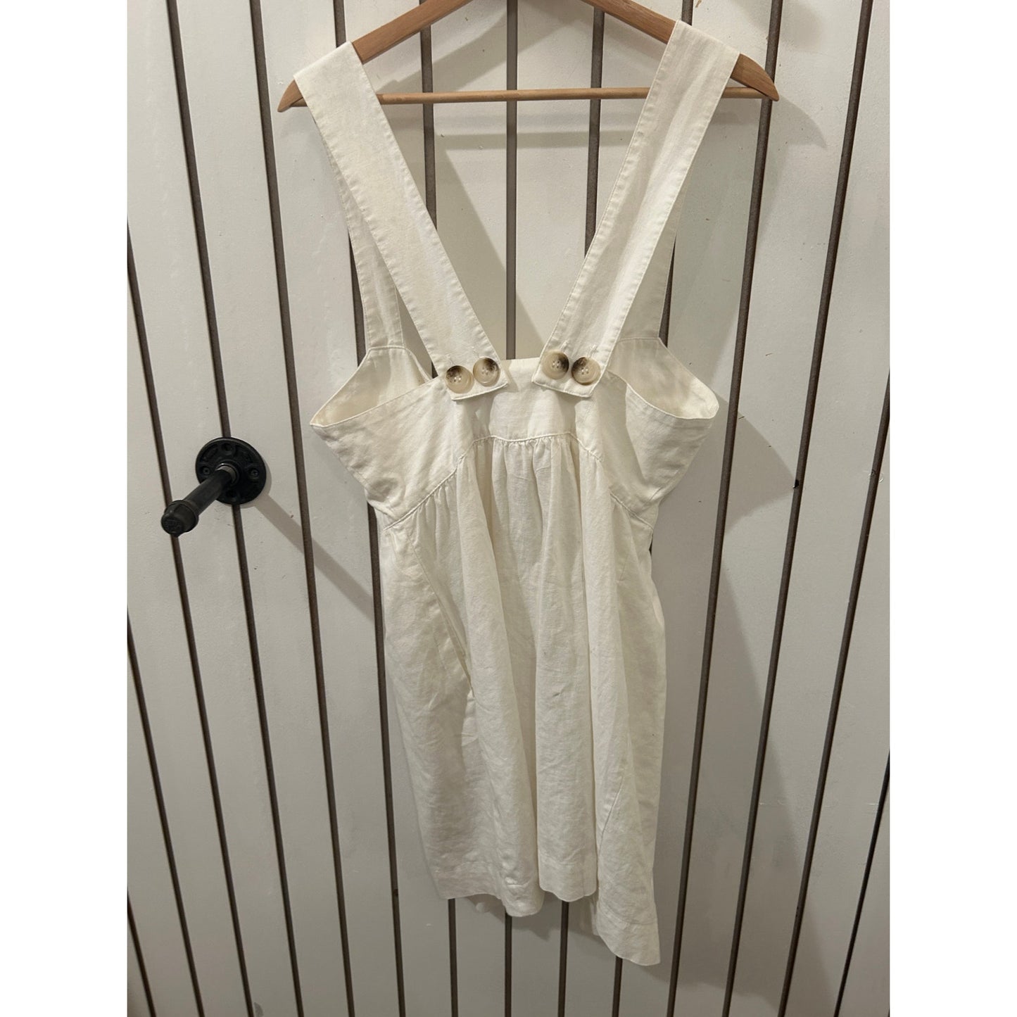Free People Carolina Linen Dress Size 12