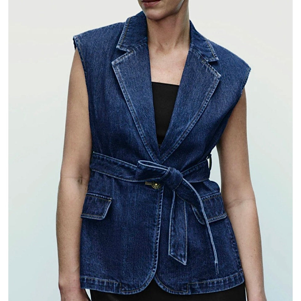 Urban Revivo Denim Vest Size 4
