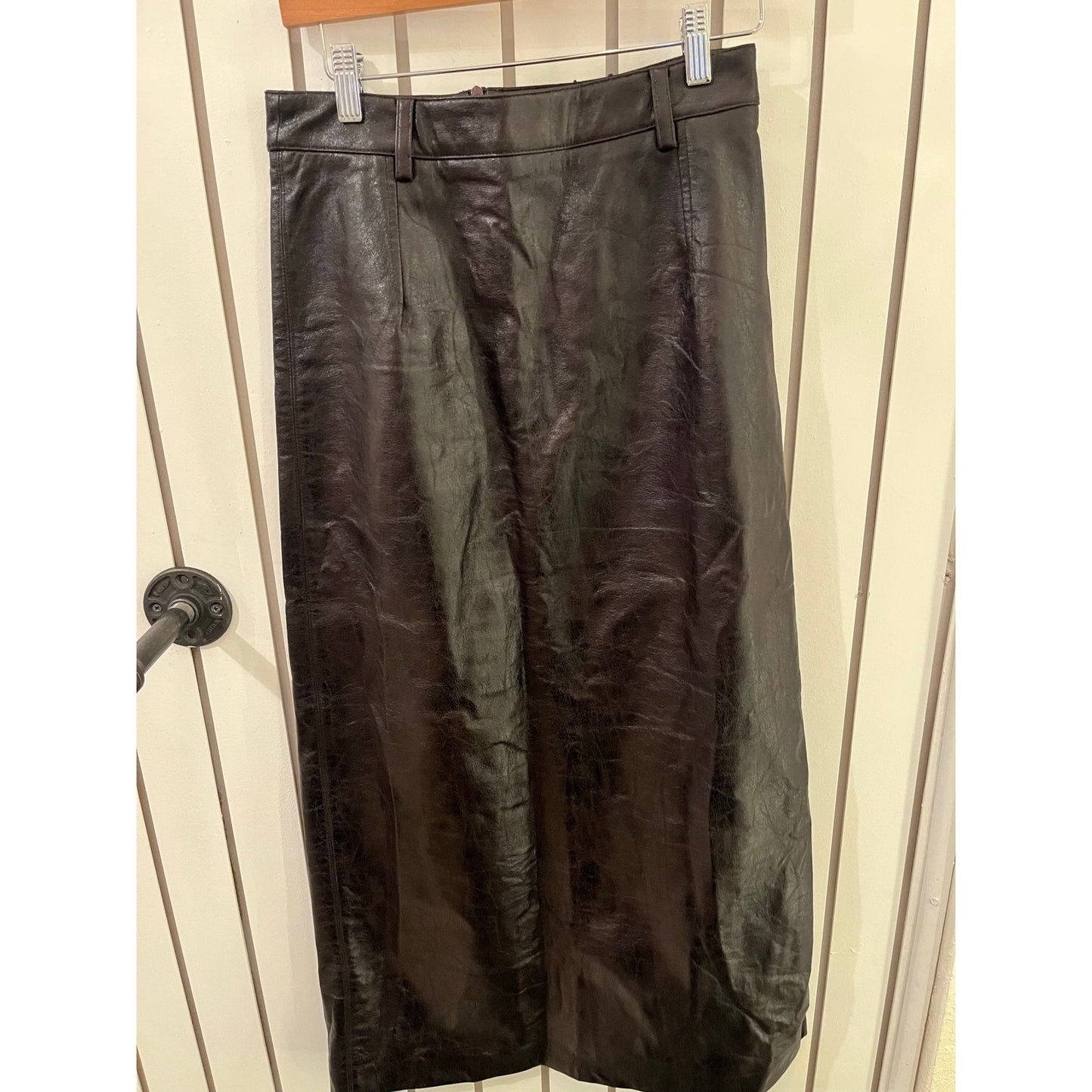 Urban Revivo Faux Leather Skirt