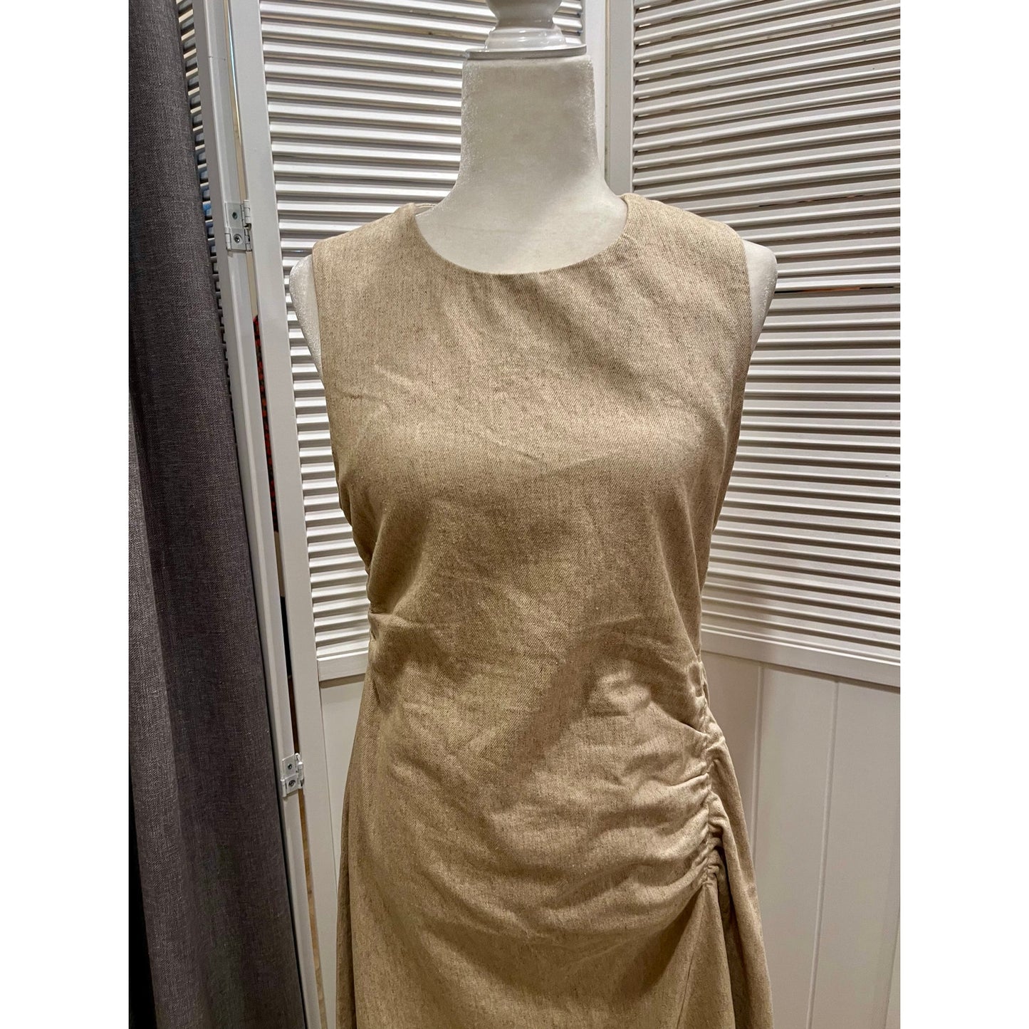 Urban Revivo Dress Tan New with Tags