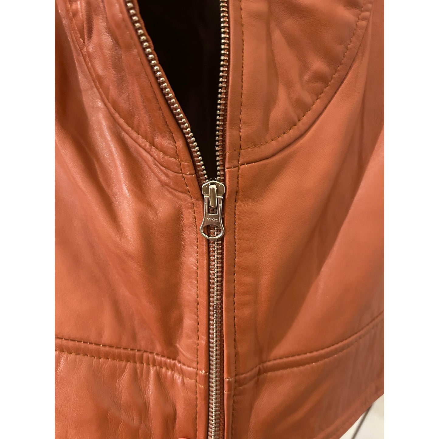 Decrum Amy Genuine Leather Jacket Size L NWT