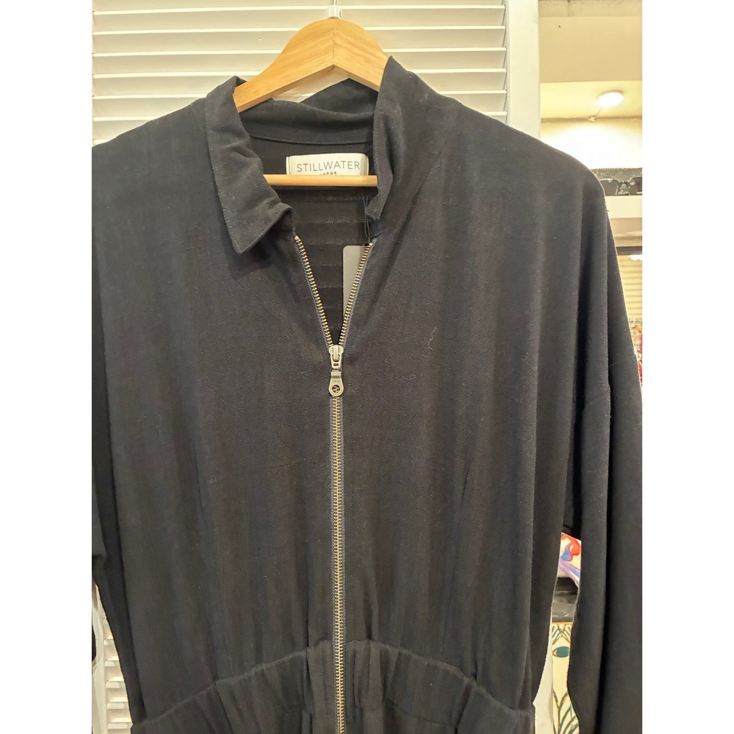 Stillwater Black Jumpsuit Size LG