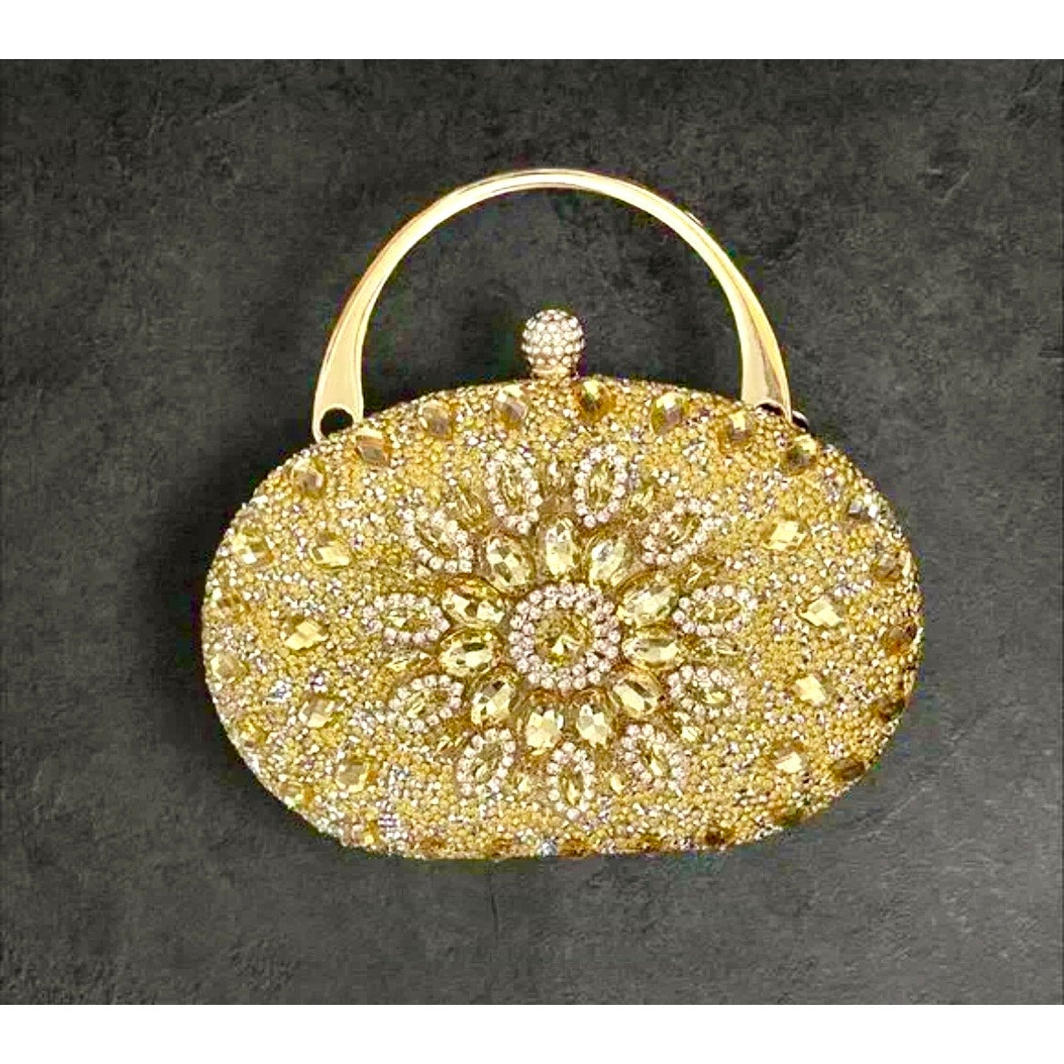 Ramla Evening Bag Gold