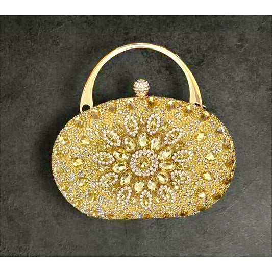 Ramla Evening Bag Gold
