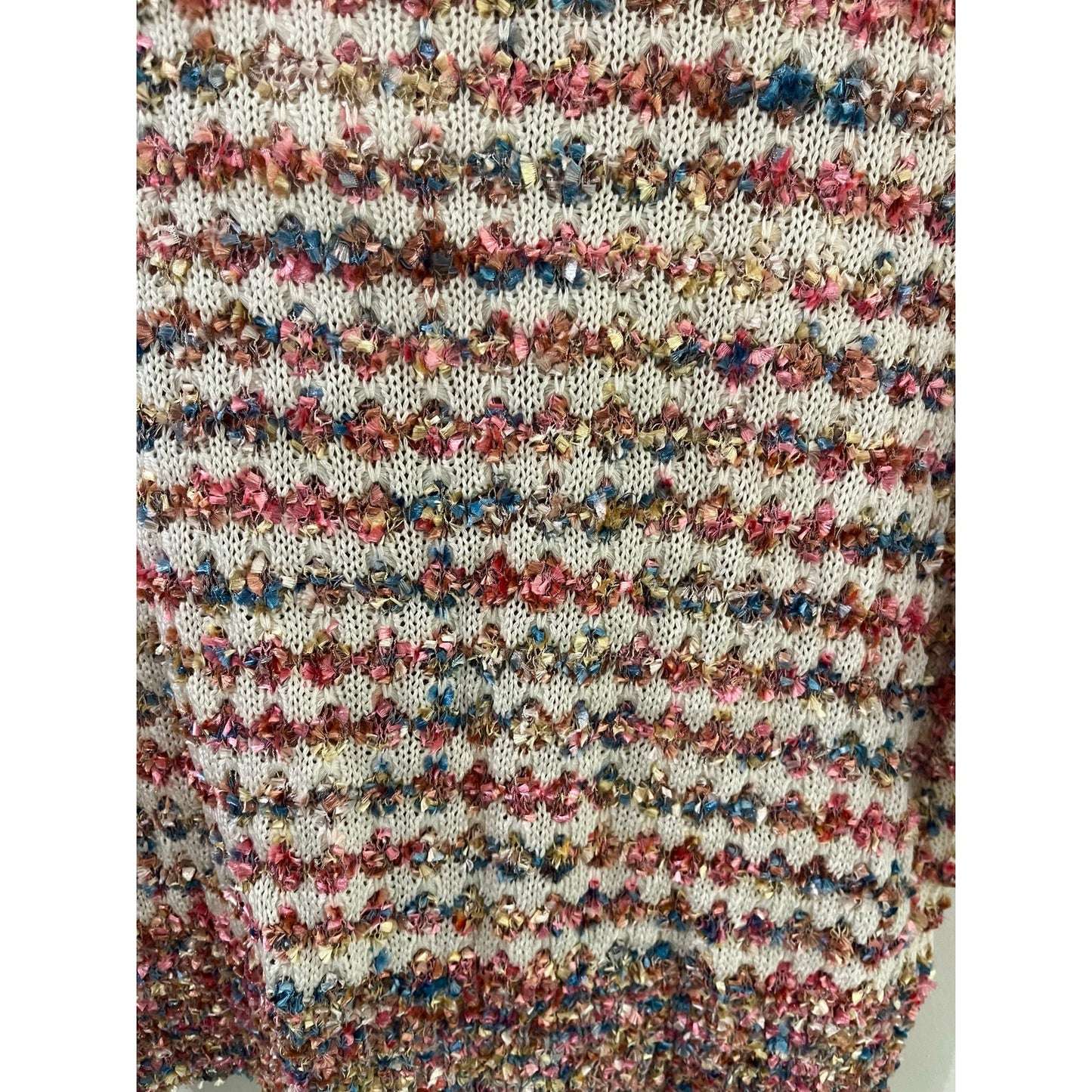 Urban Revivo Knit Sweater with Pearl Buttons Short Sleeved