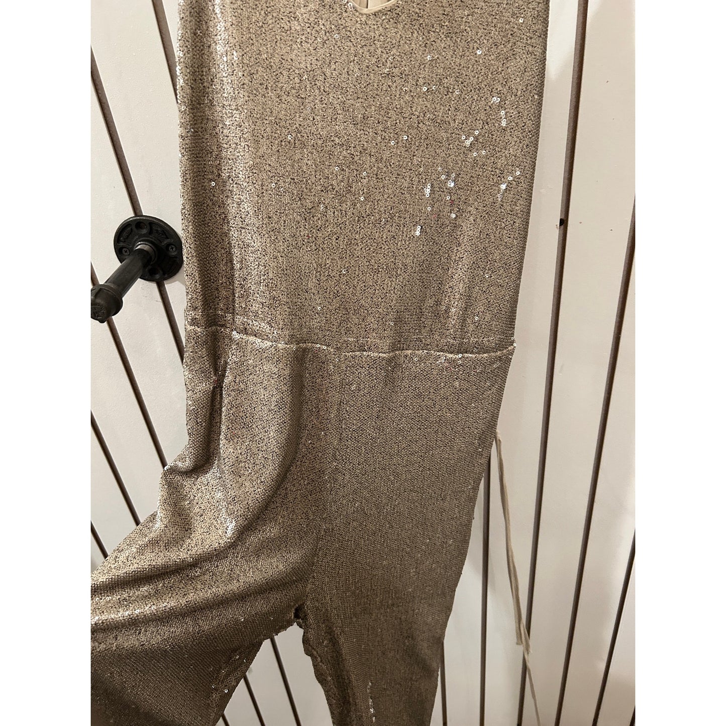 Free People Sequin Jumpsuit Size XS