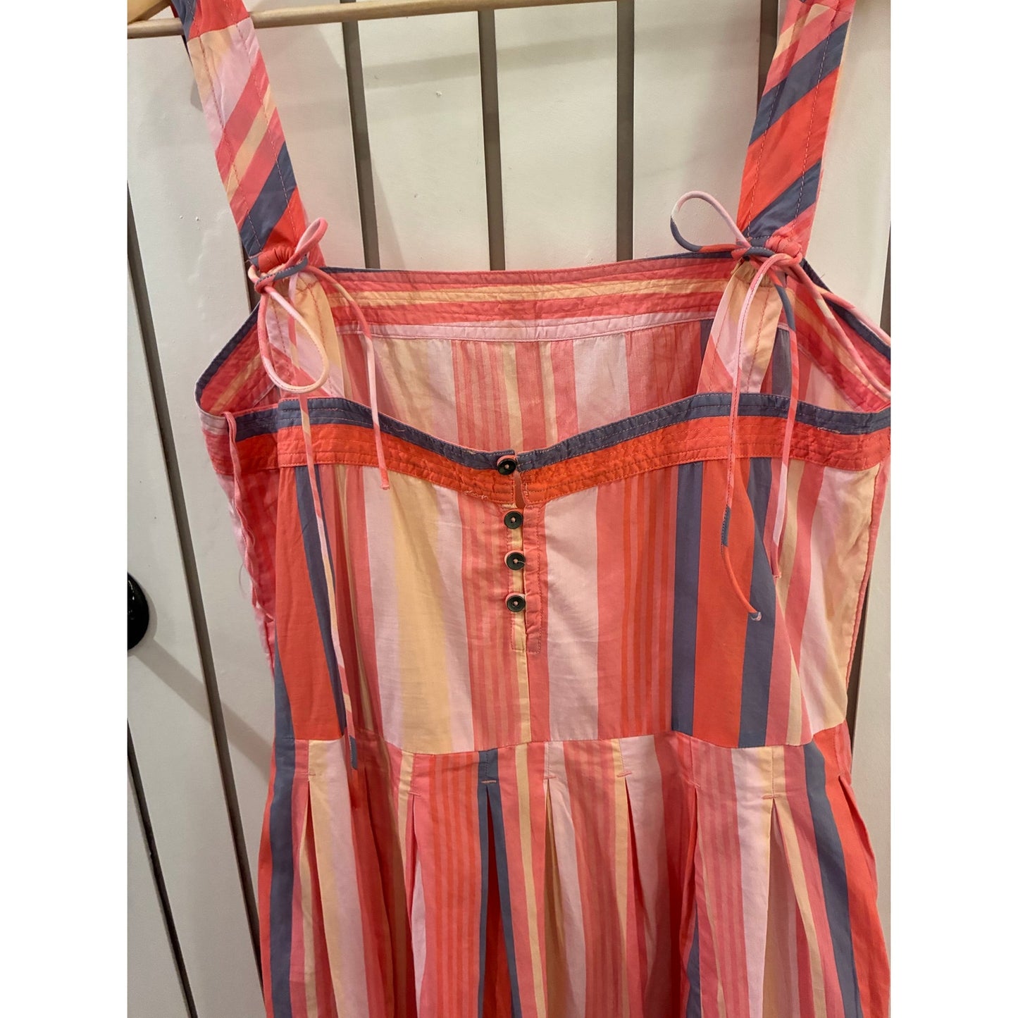 Free People Primavera Striped Dress Size L