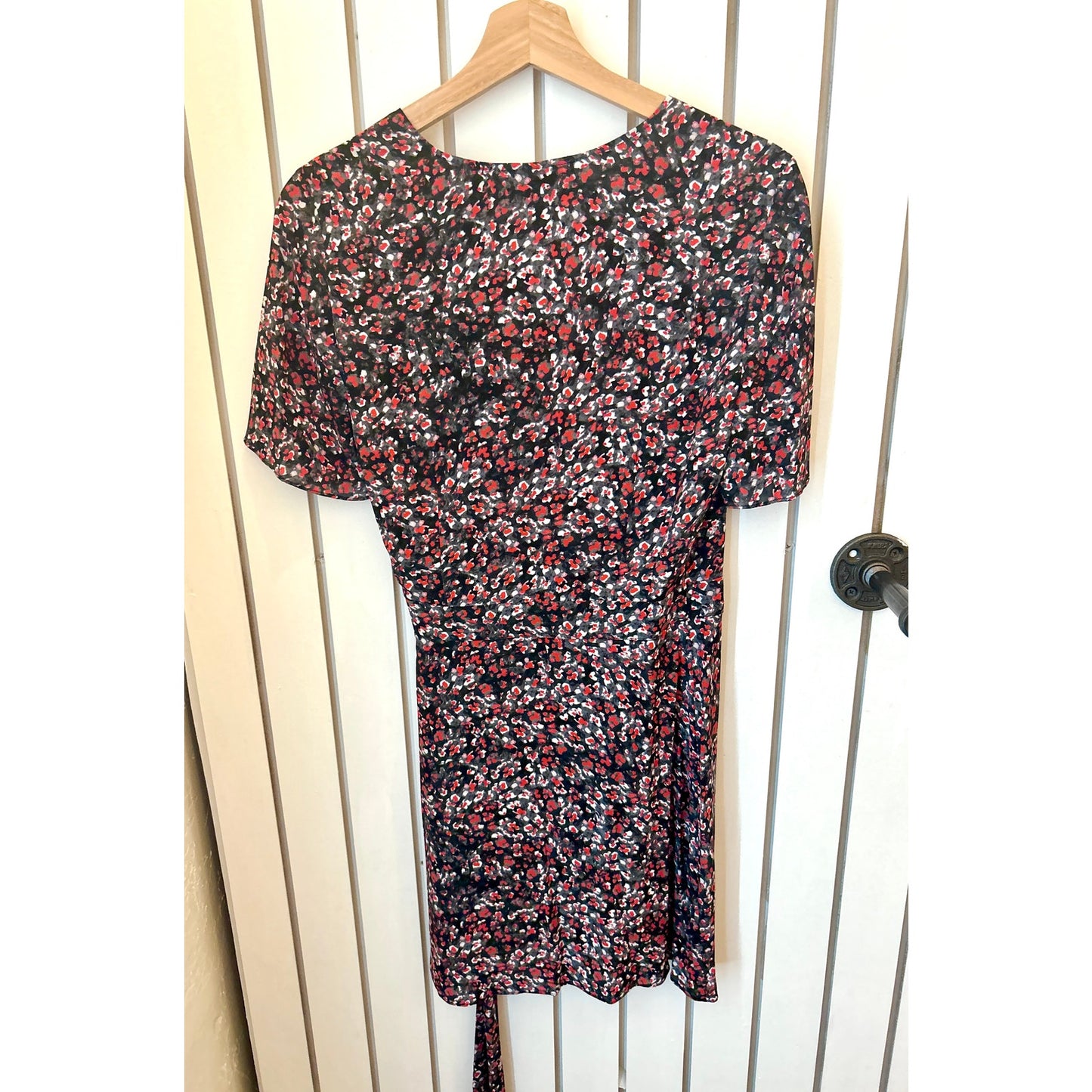 The Kooples Red and Black Spotted Dress NWT Size 1