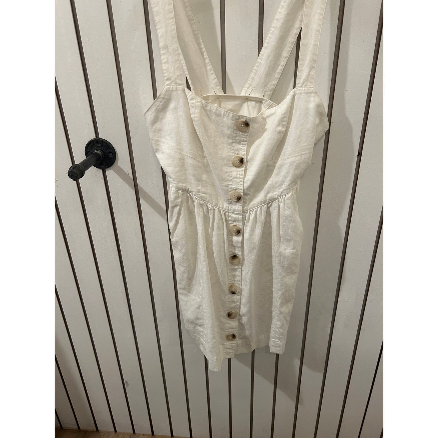 Free People Carolina Linen Dress Size 12