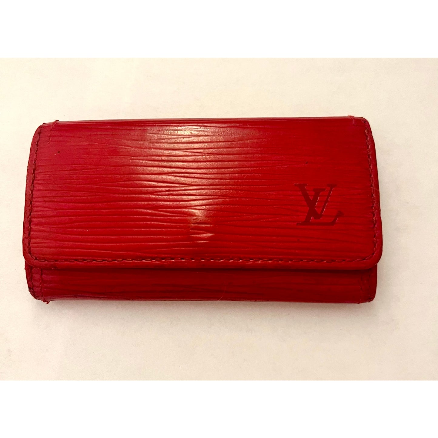 Louis Vuitton Red Epi Key Holder