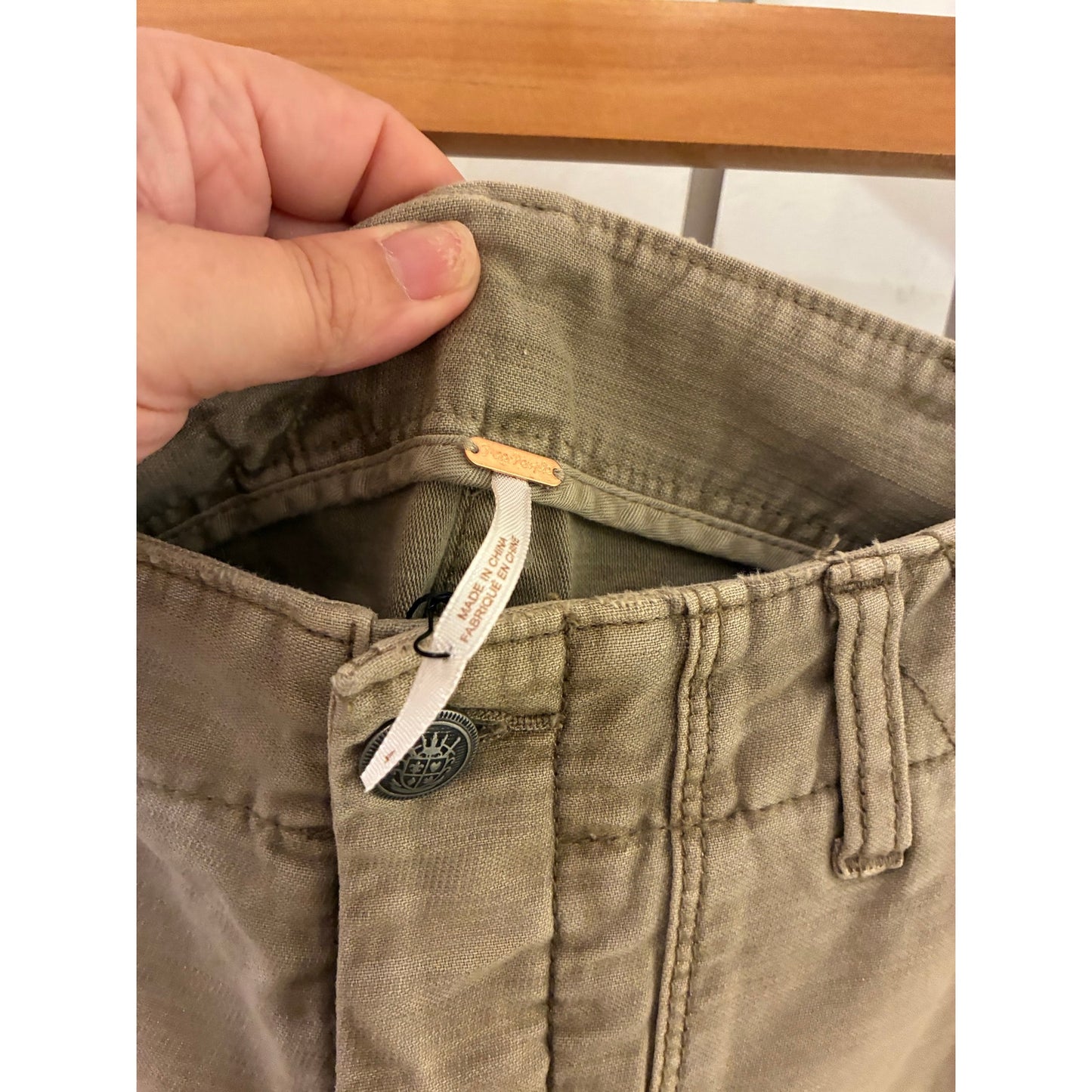 Free People Denim Shorts Size 4 NWT