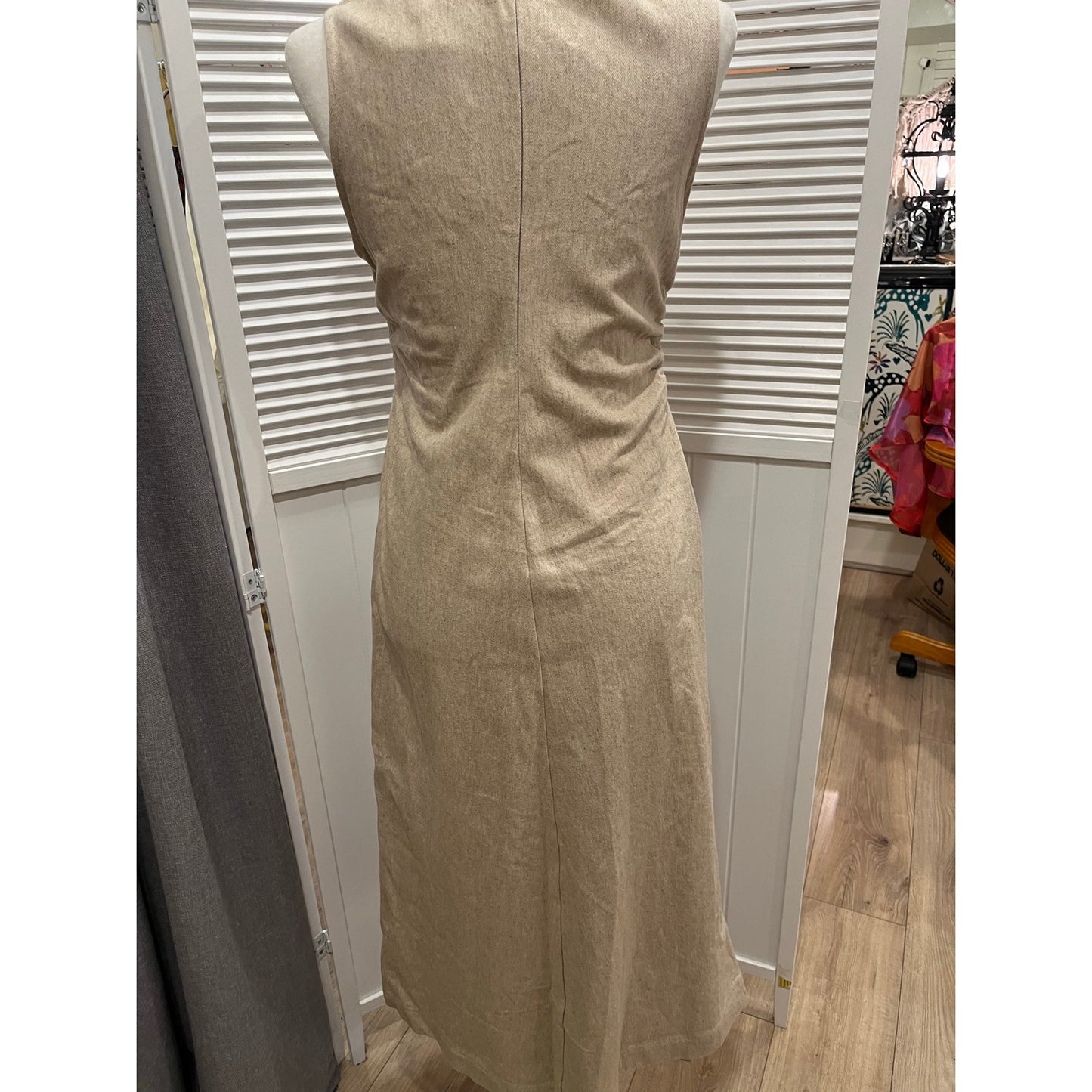 Urban Revivo Dress Tan New with Tags